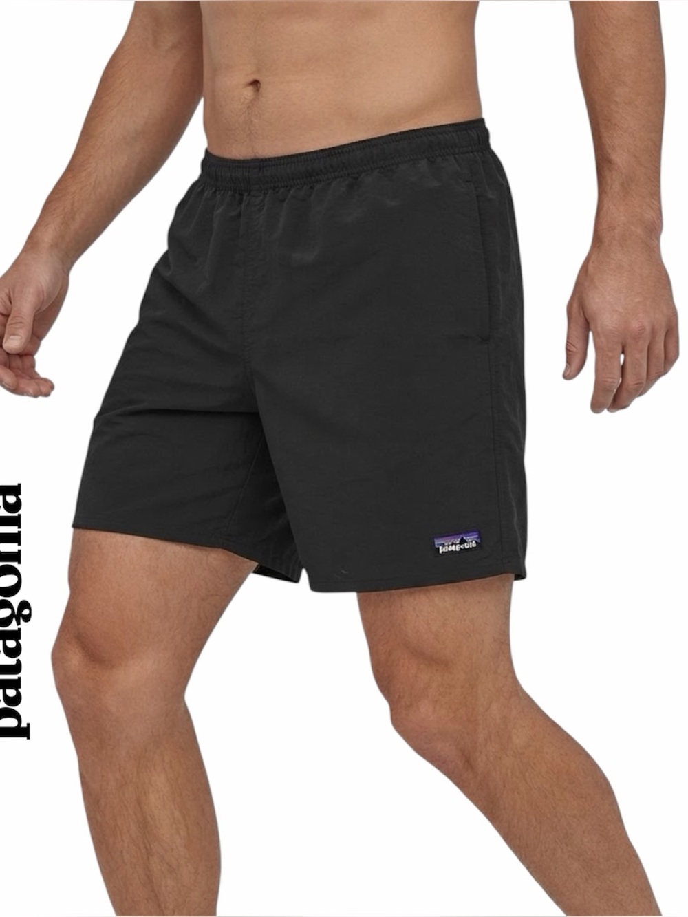 Patagonia Baggies Shorts Mens XL Black 7"
Nylon Swim Trunk Baggies Lights
STY580